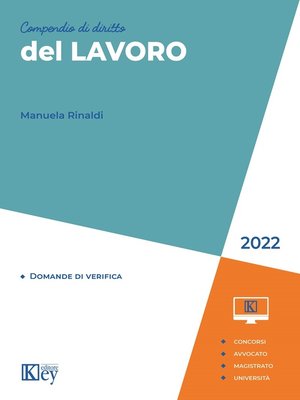 cover image of Compendio di diritto del lavoro